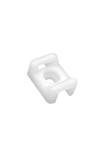 Braytron SUPORTI pt BRIDA, 21,3x15,3mm PA66 ALB 100BUC/PAC