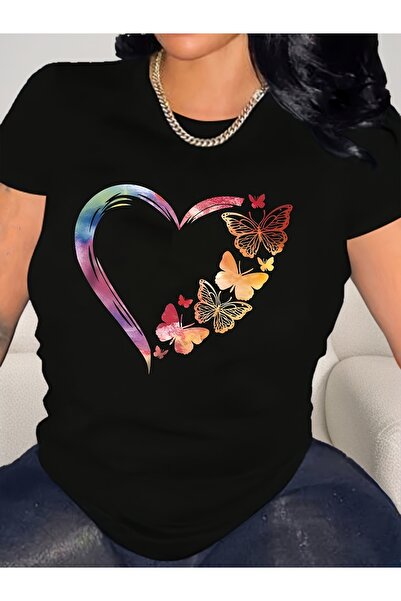 121 Black Casual T-Shirt