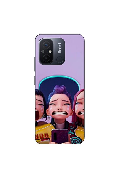 OEM Case compatible with Xiaomi Redmi 12C Silicon Gel Tpu Model KPop Demon Hu...