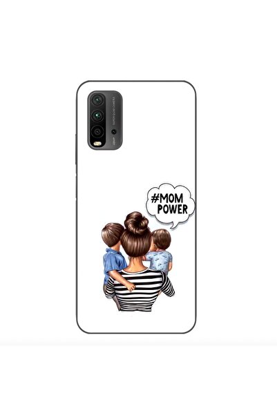 OEM Θήκη συμβατή με Xiaomi Redmi 9T Σιλικόνης Gel TPU με σχέδιο  "Μαμά αγοριών "
