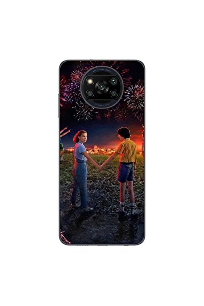 OEM Θήκη συμβατή με Xiaomi Poco X3 Pro από σιλικόνη gel TPU με σχέδιο Strange...