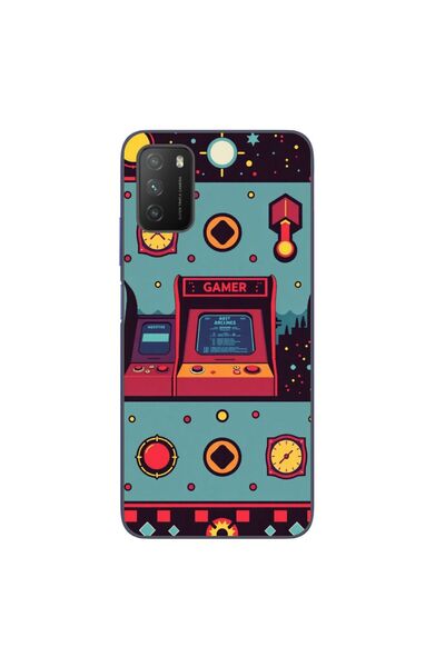 OEM Θήκη συμβατή με Xiaomi Poco M3 από σιλικόνη gel TPU με σχέδιο Gamer Arcad...