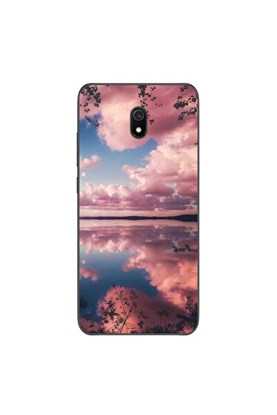 OEM Husa compatibila cu Xiaomi Redmi 8A Silicon Gel Tpu Model Pink Clouds