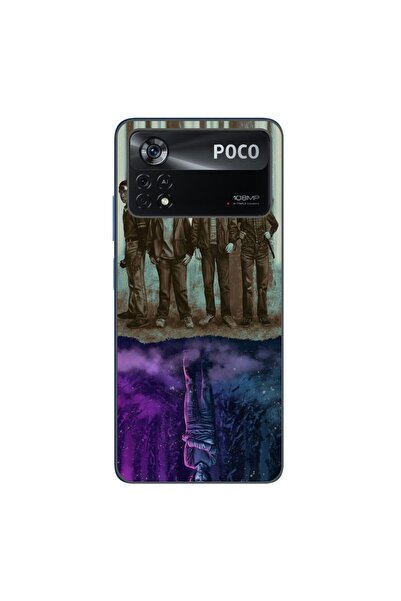 OEM Husa compatibila cu Xiaomi Poco X4 Pro Silicon Gel Tpu Model Stranger Thi...