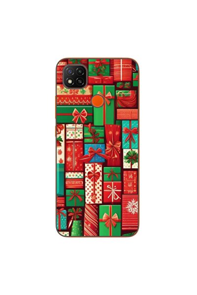 OEM Husa compatibila cu Xiaomi Redmi 9C, 9C NFC Silicon Gel Tpu Model Xmas Gi...