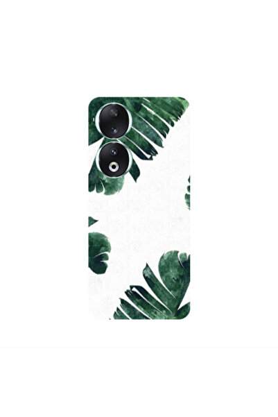 Other Honor 90 5G green Line Transparent Silicone TPU Θήκη
