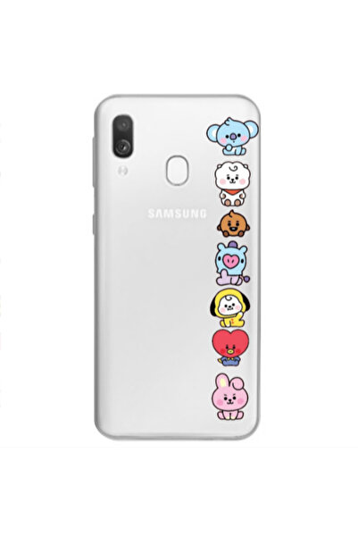 Other Samsung A40 Lovely animals Transparent Silicone TPU Θήκη