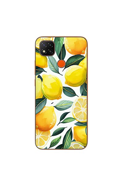 OEM Husa compatibila cu Xiaomi Redmi 9C, 9C NFC Silicon Gel Tpu Model Lemons ...