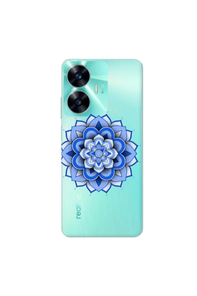 Other Realme C55 Manadala D9 Transparent Silicone TPU Θήκη