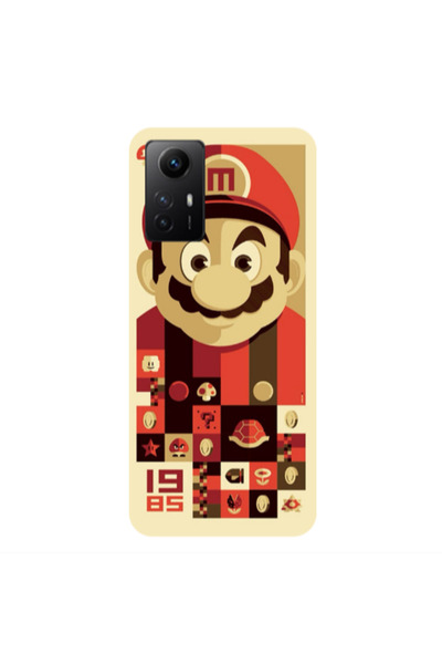 Other Xiaomi Redmi Note 12s Super mario Transparent Silicone TPU Θήκη