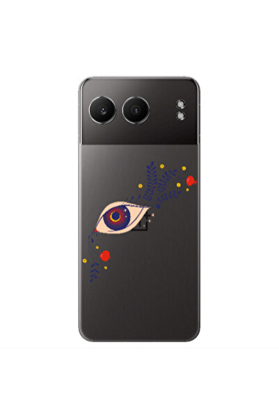 Other Oneplus Nord 4 Flower eye Transparent Silicone TPU Θήκη
