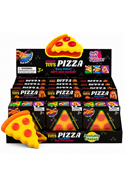 BaoBao Squishy Antistres in forma de Pizza pentru Copii - /