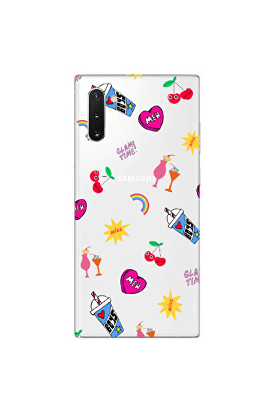 Other Samsung Note 10 glam time Transparent Silicone TPU Θήκη