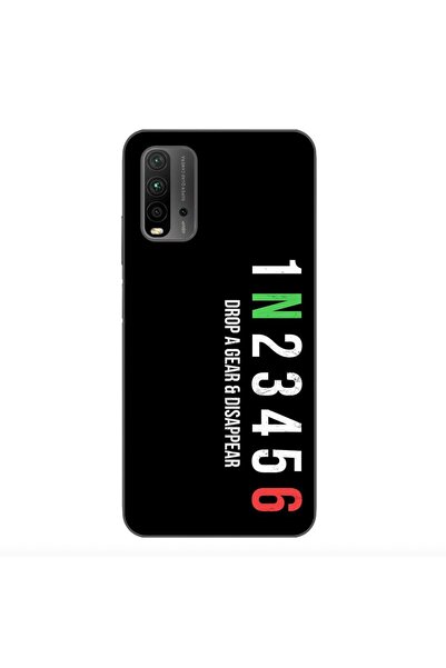 OEM Калъф, съвместим с Xiaomi Redmi 9T, силиконов гел TPU с шарка на зъбни ко...