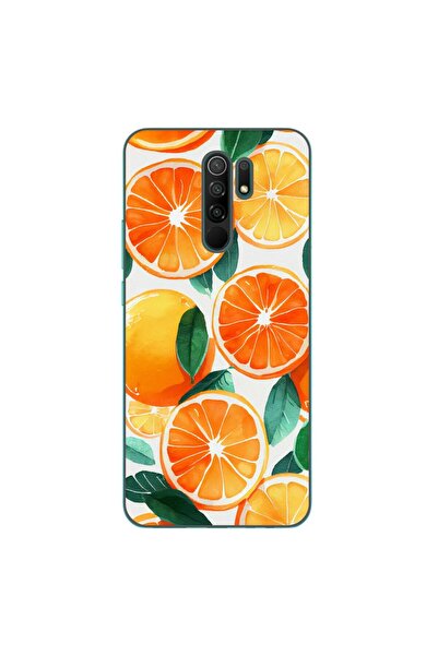 OEM Husa compatibila cu Xiaomi Redmi 9 Silicon Gel Tpu Model Oranges