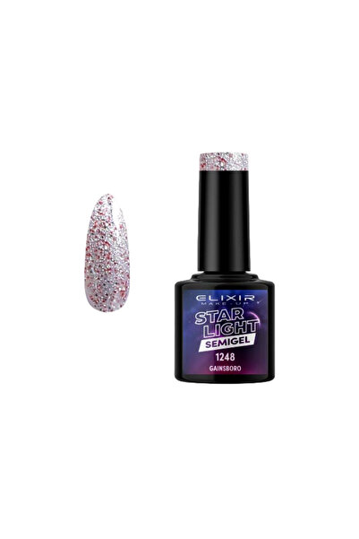 Elixir STAR LIGHT SEMI GEL (ΗΜΙΜΟΝΙΜΟ ΒΕΡΝΙΚΙ) -1248 (GAINSBORO) 8ML
