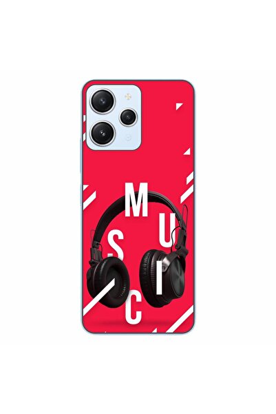 OEM Case compatible with Xiaomi Redmi 12 4G Silicon Gel Tpu Pattern Music Hea...