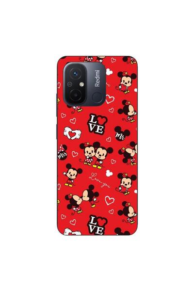 OEM Θήκη συμβατή με Xiaomi Redmi 12C, από σιλικόνη gel TPU, με σχέδιο Mickey ...