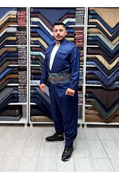 EYAS GROUP Yöresel Kıyafet Botani Lacivert