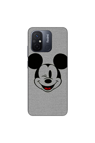 OEM Case compatible with Xiaomi Redmi 12C Silicone Gel Tpu Mickey Pattern