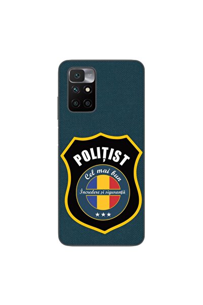 OEM Θήκη συμβατή με Xiaomi Redmi 10 από σιλικόνη gel TPU με σχέδιο αστυνομικού