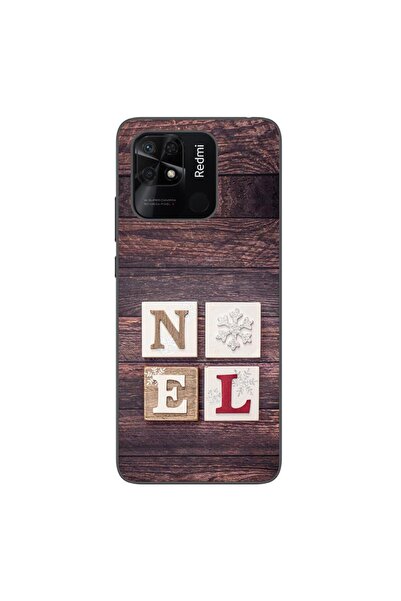 OEM Husa compatibila cu Xiaomi Redmi 10C Silicon Gel Tpu Model Craciun Noel Wood