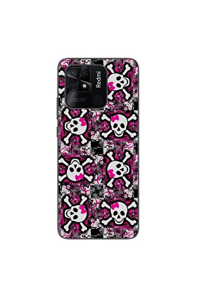 OEM Husa compatibila cu Xiaomi Redmi 10C Silicon Gel Tpu Model Pop Art Skeleton