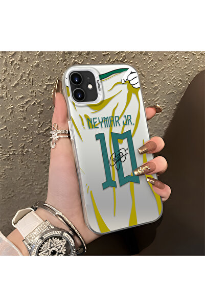 Hontinga iPhone 11 Uyumlu Silikon Kenar Sert Arka Kılıf Couple Telefon Kılıfı...