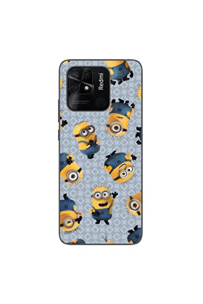OEM Husa compatibila cu Xiaomi Redmi 10C Silicon Gel Tpu Model Pattern Minioni