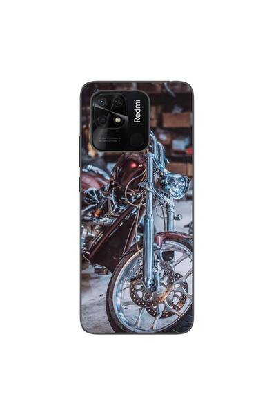 OEM Husa compatibila cu Xiaomi Redmi 10C Silicon Gel Tpu Model Harley Garage