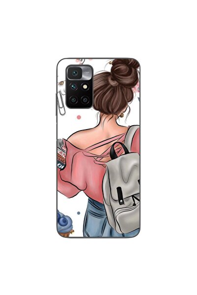OEM Husa compatibila cu Xiaomi Redmi 10 Silicon Gel Tpu Model Girl Fashion Sc...