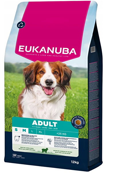 Other EUKANUBA dry dog food Small/Medium Breed Adult Lamb & Rice 12kg