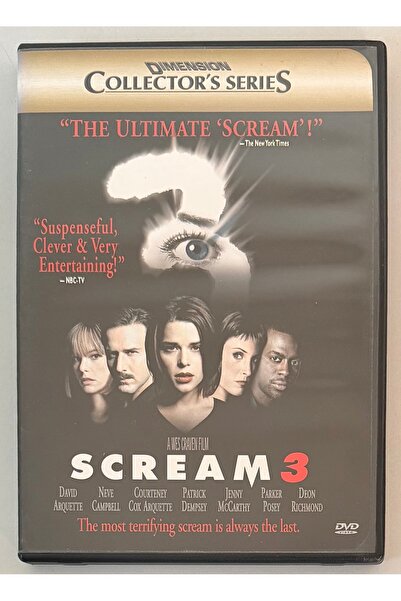 Tiglon Scream 3 Dvd