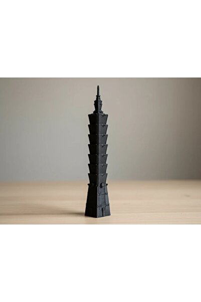 OEM Model Miniatura Taipei 101, Obiect Decorativ Imprimat 3D
