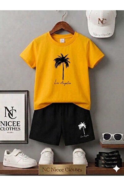NC Nicee Clothes ΚΑΛΟΚΑΙΡΙΝΟ ΠΑΙΔΙΚΟ ΜΠΛΟΥΖΑΚΙ ΣΟΡΤΣ UNISEX (ΜΑΥΡΟ ΔΕΝΤΡΟ ΛΟΣ...
