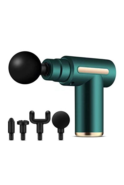 OEM Pistol de masaj pentru tesuturi profunde, 6 viteze, 4 capete, silentios, ...