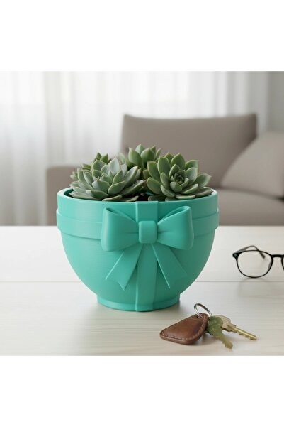 OEM Decorative Bowl with Bow Design, Small Objects Holder 15 cm