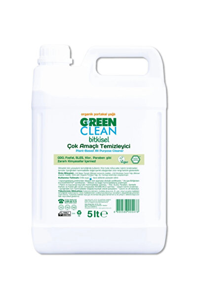 Green Clean Bitkisel Çok Amaçlı Temizleyici 5lt