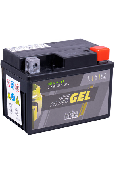 Landport (LP) YTX4L-BS INTACT (Ctx4l-bs) 12V 3 AH 60 113X71X85