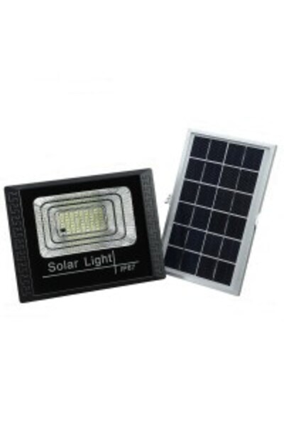 OEM Outdoor LED projector 100W with solar panel, multi-function remote control