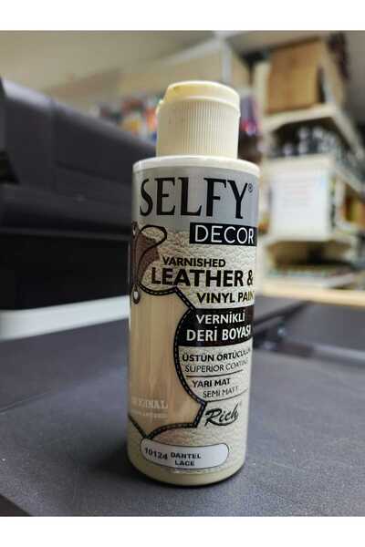 Rich Selfy Decor Vernikli Deri Boyası 120ml DANTEL