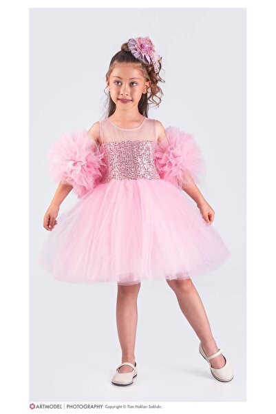 Nazhankids فستان سهرة بالترتر