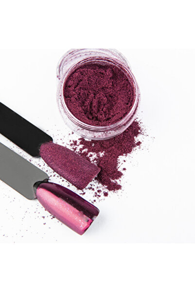 E-Unghii Pigment GLASS EFFECT - Deep Pink