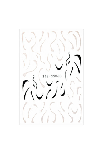 E-Unghii Water-based adhesive sticker CS063