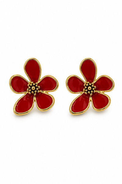 Jack Ferrero Summer luxury enamel earrings