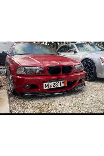 BMW Prelungire bara fata Extensie spoiler buza bară față Seria 3 E46 M-Tech 2 CSL