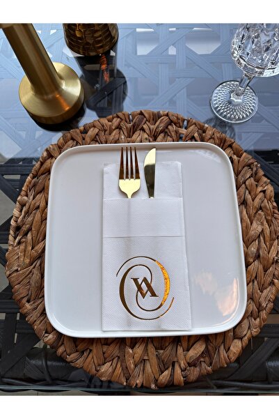 Rose Premium baskılı peçete 12 adet