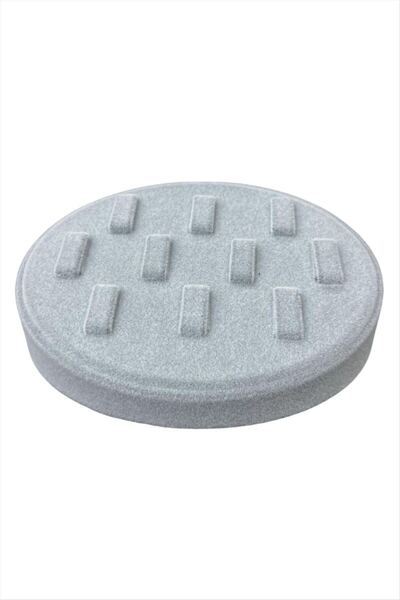 Generic Brand حامل حلقي من القماش بيضاوي الشكل مكون من 10 أظافر