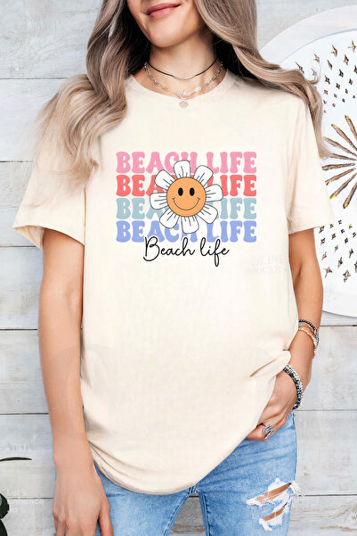 Sarah's Boutique Women's T-shirt – 100% cotton – Beach Life