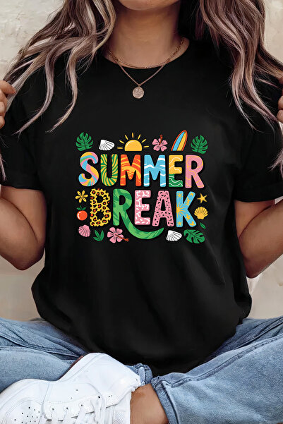 Sarah's Boutique Women's T-shirt – 100% cotton – Summer Break